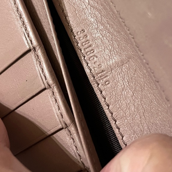 Gucci Blush Pink Leather Continental Wallet - Picture 14 of 15